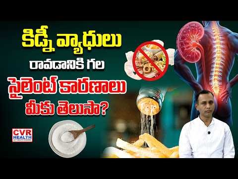 కిడ్నీ సమస్యలు రావడానికి కారణాలు | The Causes of Kidney Problems | CVR HEALTH