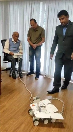 Demonstration of Mars Rover STEM Lab