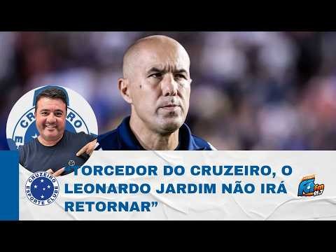 ADROALDO LEAL PÕE FIM NA NOVELA SOBRE RETORNO DE LEONARDO JARDIM AO CRUZEIRO: 'NÃO IRÁ RETORNAR'