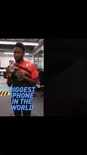 The Biggest iPhone in the world. #iphone #worldbiggestiphone
