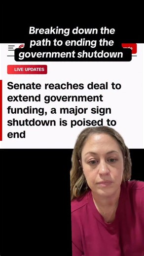 The senate is currently voting to advance a continuing resolution that will fund the government through Jan 2026, and end the shutdown. Do you think they're making the right call here? | Bonnie Dilber