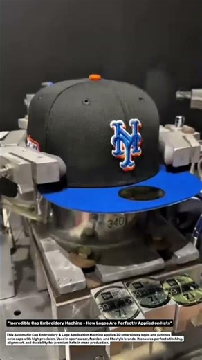 "Incredible Cap Embroidery Machine – How Logos Are Perfectly Applied on Hats".