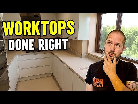 How to fit kitchen worktops like a pro !