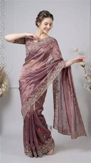 Code : 52993 | Trending Chiffon Silk Saree You Must See 😍
