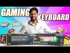Top 5 Best RGB Gaming Keyboard & Mouse Under ₹1000 in 2025🔥Budget Gaming Combo Review!