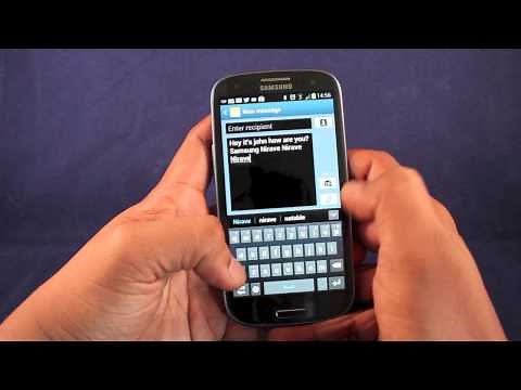 Samsung Galaxy S3 Text Input
