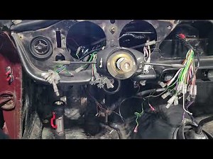 Triumph Tr6 highbeam testing and wiring.