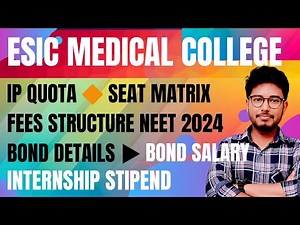 ESIC Medical College ✅️All Details❗️Service Bond ❓️Updated Fees Structure🔸️College infrastructure