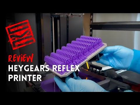 HeyGears Reflex 3D Printer Review - Jewellery 3D Printing