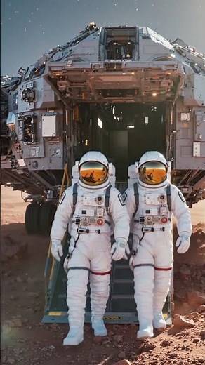 The First Human on Mars🔴 History Will Never Be the Same #mars #nasa #space