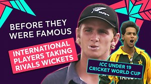 7.7M views · 10K reactions | Southee dismissing Jadeja ☝️ Holder bouncing out Babar  Kohli outfoxing Williamson 勞 Take a look at superstars of today getting each other out in previous editions of the #U19CWC ️ | ICC - International Cricket Council | Facebook