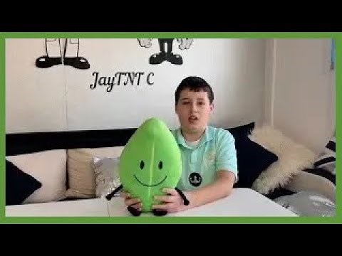 BFDI Leafy Plush Showcase