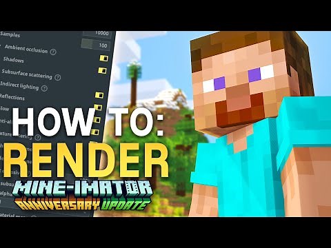 Render Settings & How to Export Your Animation - Part 7 -Mine-imator 2 Tutorial