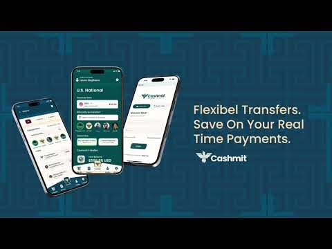 CASHMIT – Instant Payments and Mobile Banking. Download the App.