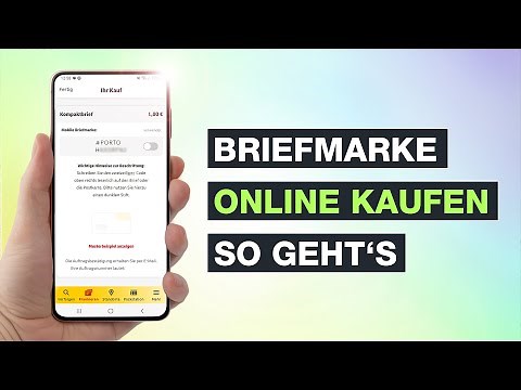 Mobile Briefmarke mit Code erstellen: So geht's | Briefmarke Online kaufen per App - Testventure