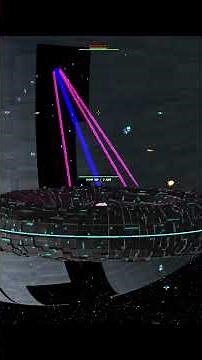 The Borg VS The Death Star - Star Trek VS Star Wars #startrek #starships #startrekbridgecommander