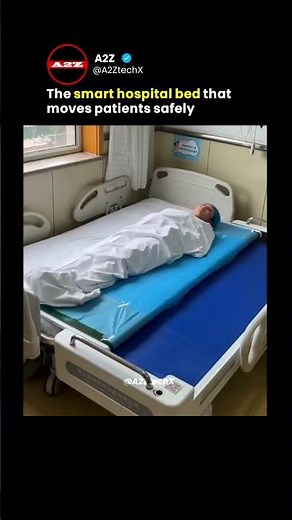 This Smart Conveyor Bed Moves Injured Patients Without Lifting Them
