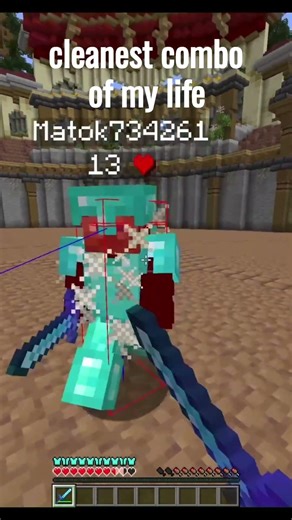 The clutch at the end is crazy #minecraft #java #mincraftpvp #minecraftshorts