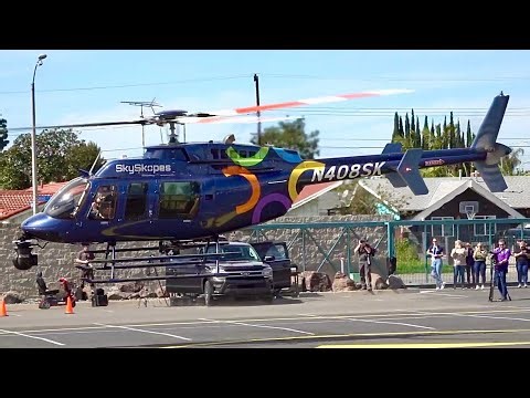 Amazing Bell 407 Arrival at HAI 2024 – Must‑See Helicopter Video! #aviation #helicopter