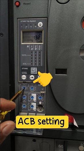 ACB setting #acb #settings #programming #vcbpanel #acbpanel#micrologic