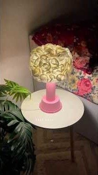 ഒരു cake ന്റെ look ഇല്ലേ 😂❤️#lampmaking #diy #craft