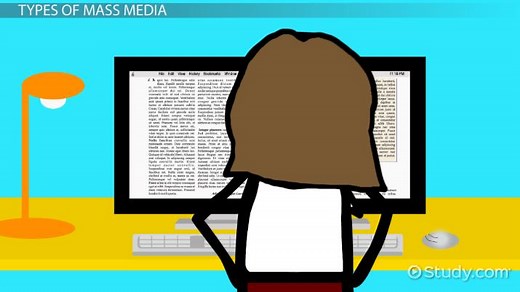 Mass Media Definition, Types & Examples