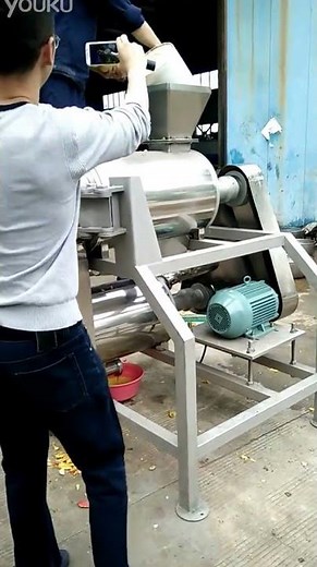 mango destoner and pulper pulping machine, Mango juice making processing juicer extractor machine