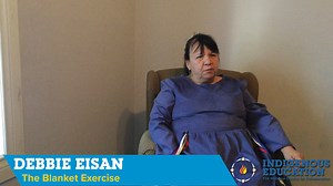 Blanket Exercise and Cultural Competency Training - Mi'kmaw Native Friendship Centre - Debbie Eisan - Community Events Planner and Resident Elder- Halifax, Nova Scotia