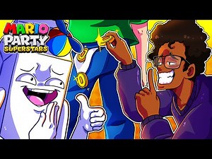 Mario Party but Smitty and Grizzy are cheaters