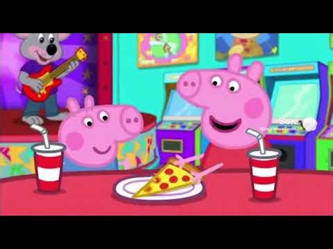 Sora 2 AI: Peppa Pig goes to Chuck E Cheese and Gets Grounded