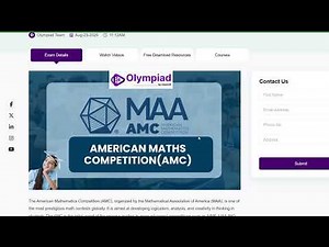 American Mathematics Competition 2025 | Complete Guide & Free AMC Mock Tests