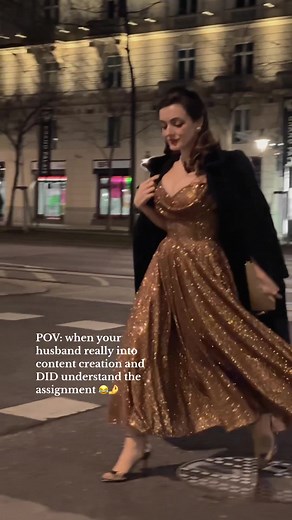 Vintage Glamour Couple: Husband Creates Hilarious Video! ✨