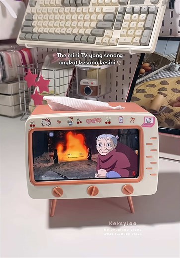 Rekomendasi Kotak Tissue Berbentuk TV yang Aesthetic