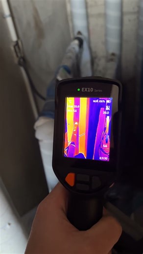 Home Inspection with Thermal Imaging #infraredcamera #tech #hometools