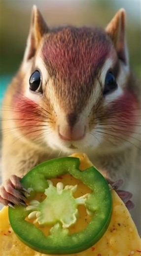 The Chipmunk Firecracker #shortvideo #animallife #funny #monkeychallenge