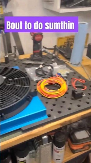 electric fan install #cars #mechanic