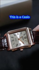 The Cartier Tank killer you can actually afford #shorts #affordableluxury #casio