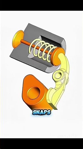 How Valve Springs Control Engine Valves! ⚙️ #shorts
