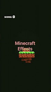 Minecraft Effect #effect