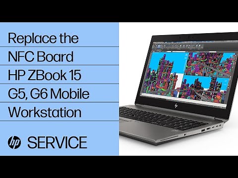 Replace the NFC Board | HP ZBook 15 G5, G6 Mobile Workstation | HP