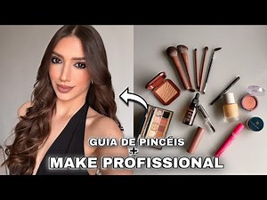 Makeup Brush Guide + How to Do Professional Makeup at Home | Complete Makeup Kit *Makeup Lesson*