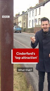 "What, that?" 😅 Have you been to see Cinderford's 'top tourist attraction'? Spoiler: it's a rusty pole. | BBC Bristol