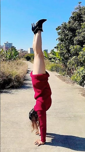 Yoga Split and Handstand Challenge for Flexibility & Strength #shorts