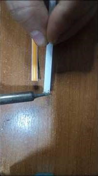 LED strip soldering.