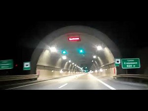 Night Tunnel Drive with Car Sounds Only – No Music, No Talking | Realistic Night Driving POV
