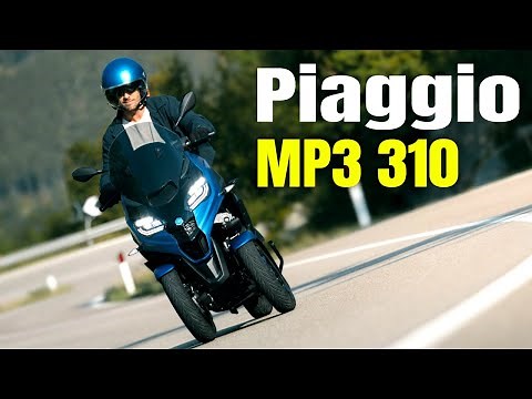 Piaggio MP3 310 Three Wheeled Urban Mobility Scooter