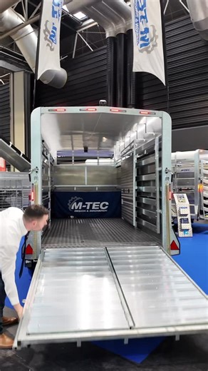 LAMMA 2026 DAY 1 🔥 We are delighted to be showcasing our newly launched wind deflector and dual door system at this years LAMMA. No only that we have our extendable roof canopy, flatbed, QuadMaster and sheep deck trailers on show! Looking forward to seeing everyone of the next 2 day 🙌🏻 @lammashow #MTEC #Quality #LAMMA #Agrishow | M-Tec Engineering