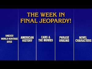 A Week in Final Jeopardy!: 5/26/25-5/30/25 | JEOPARDY!