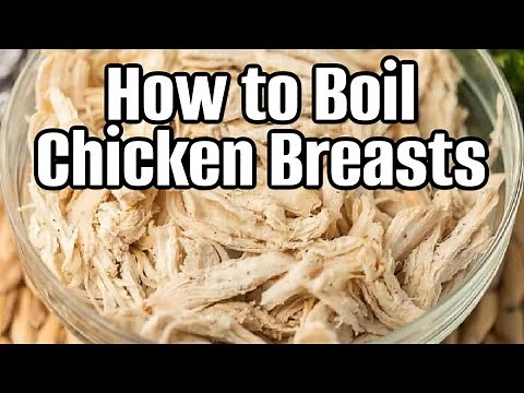 How to Boil Chicken Breasts (Juicy & Quick)