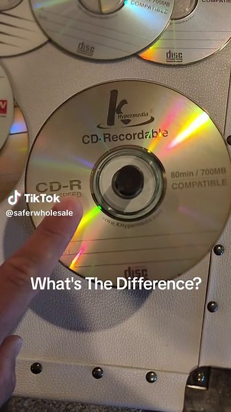 What's the Difference Between A CDR & CDRW? #Question? #Trivia #Old #Fun #Facts #SaferWholesale #Remember #90s #2000s #LOL #Funny
